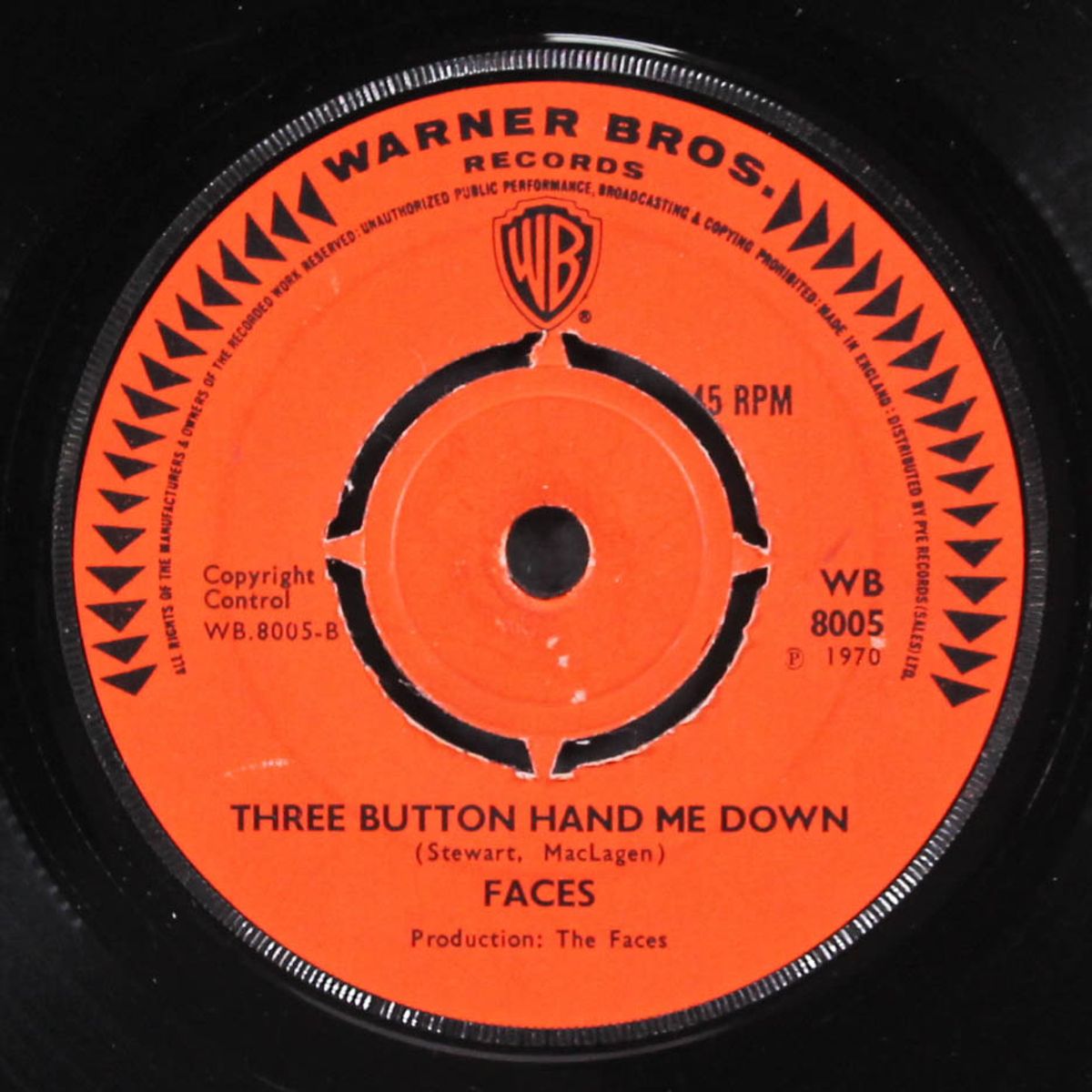 flying / three button hand me down by SMALL FACES