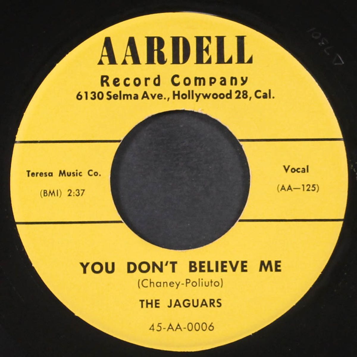 be my sweetie / you don't believe me by JAGUARS