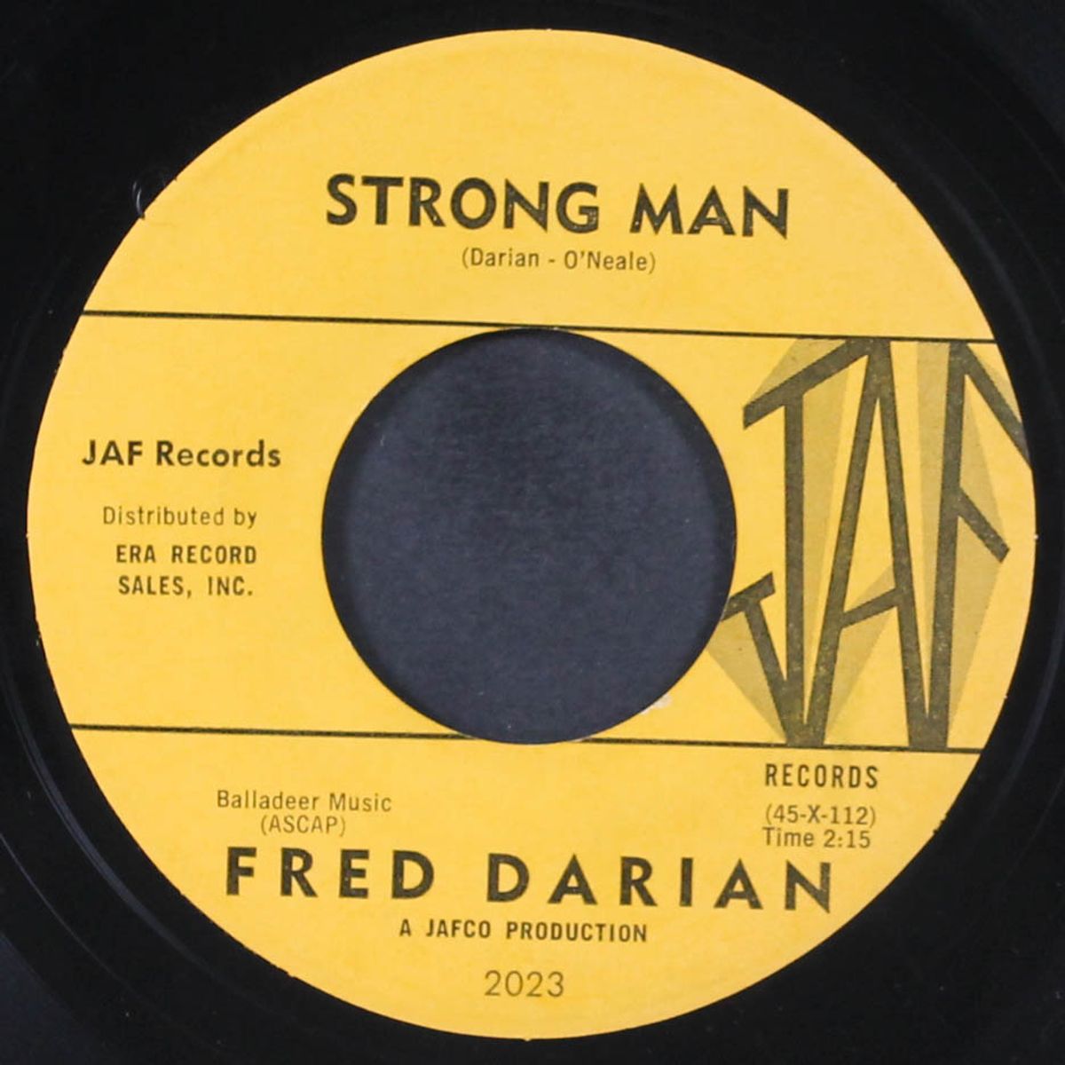 johnny willow / strong man by FRED DARIAN