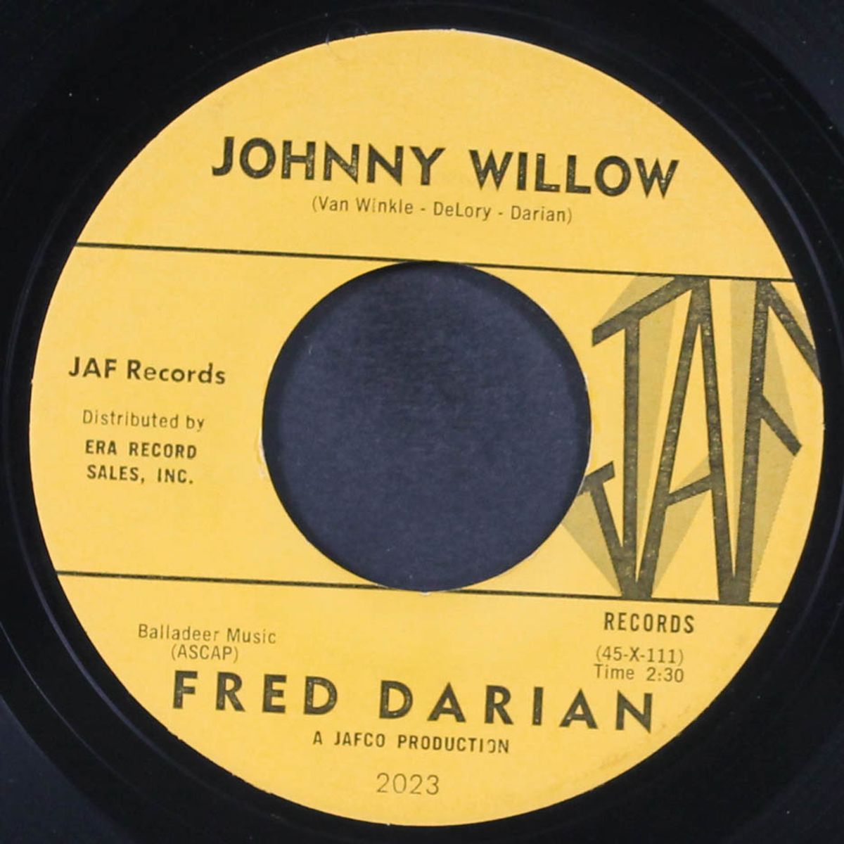 johnny willow / strong man by FRED DARIAN