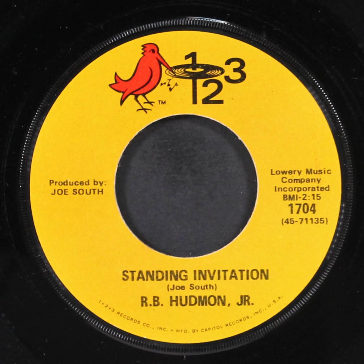 hole in your soul / standing invitation by R.B. HUDMON, JR.