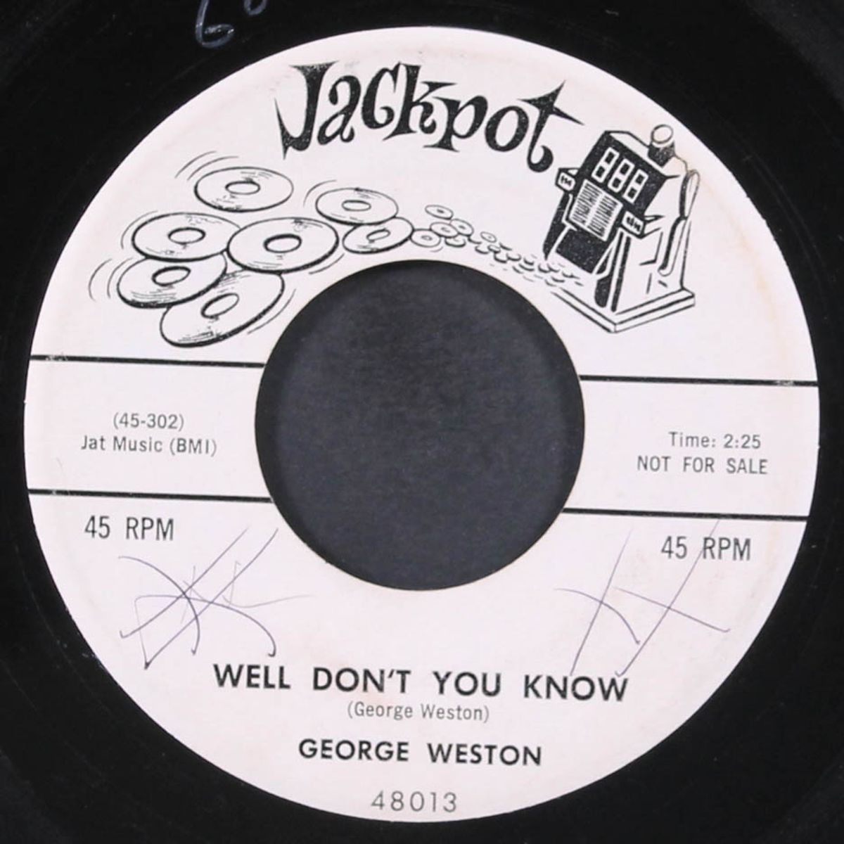 hey little car hop / well don't you know by GEORGE WESTON