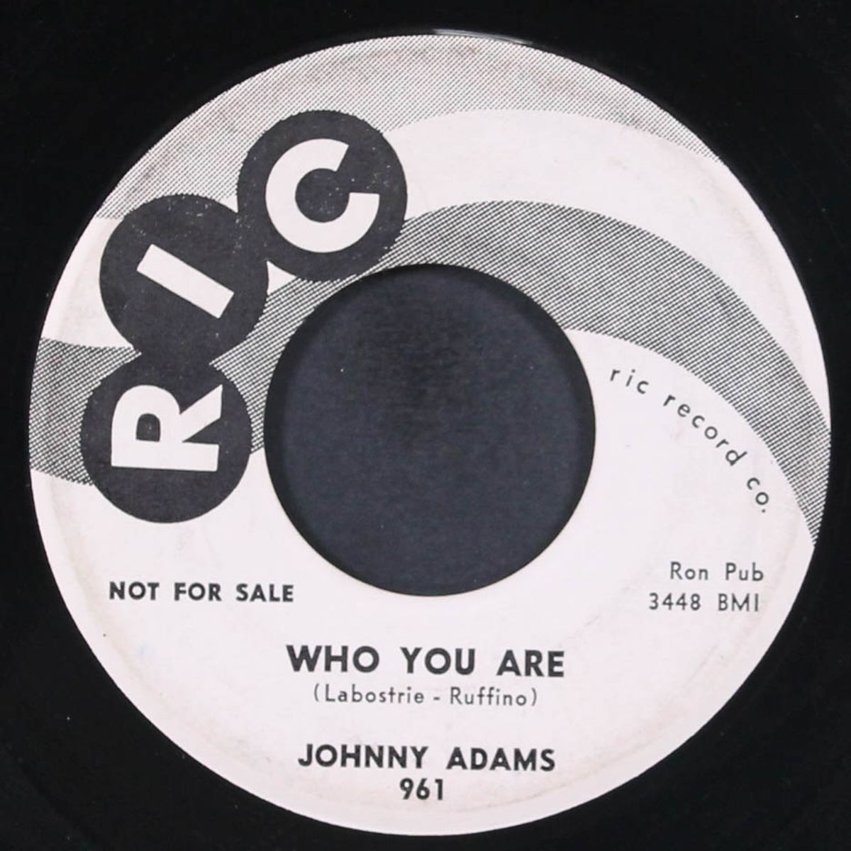i won't cry / who you are by JOHNNY ADAMS