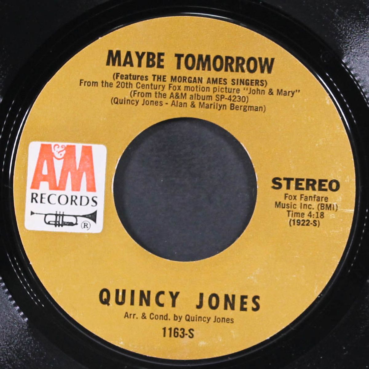 killer joe / maybe tomorrow by QUINCY JONES