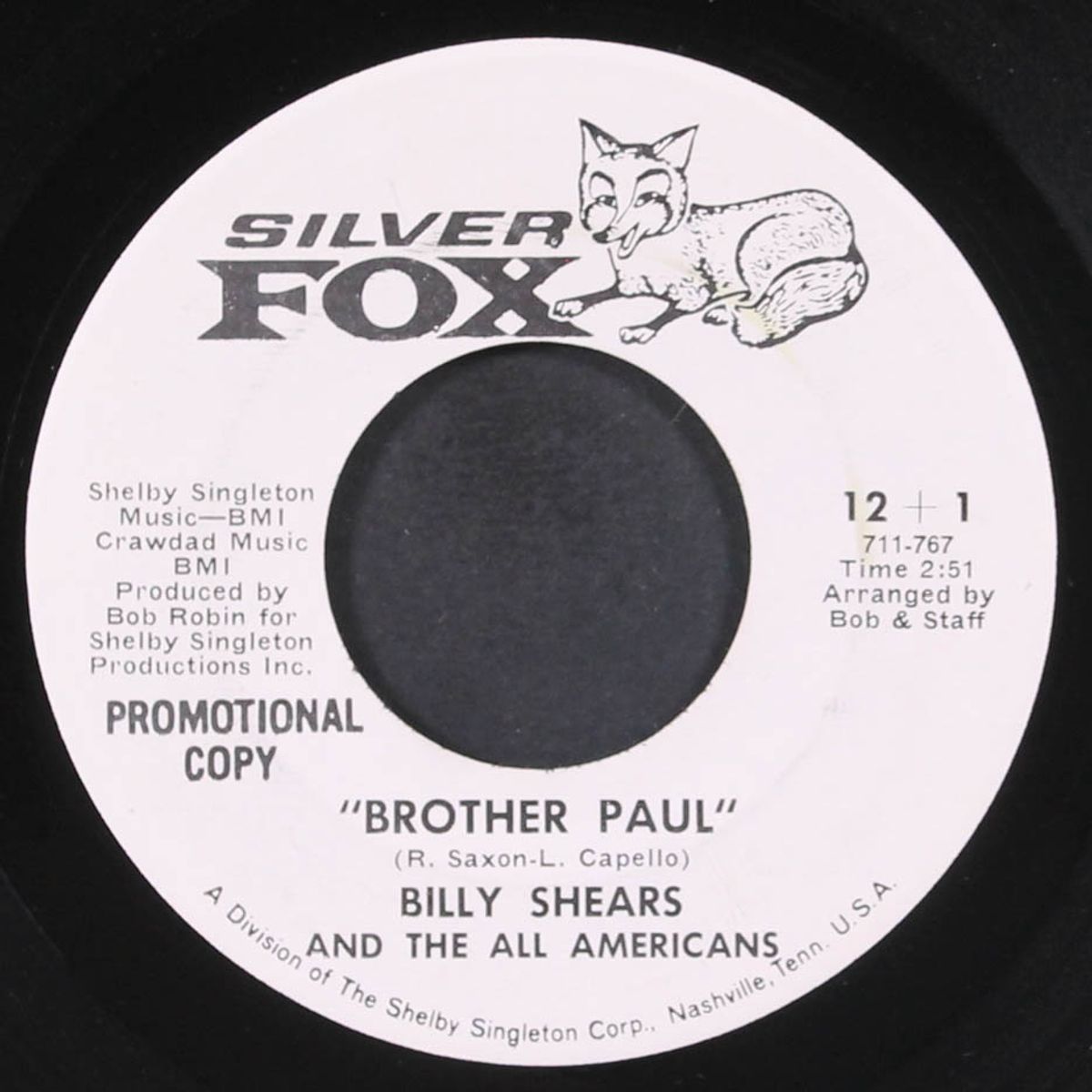 brother paul by BILLY SHEARS
