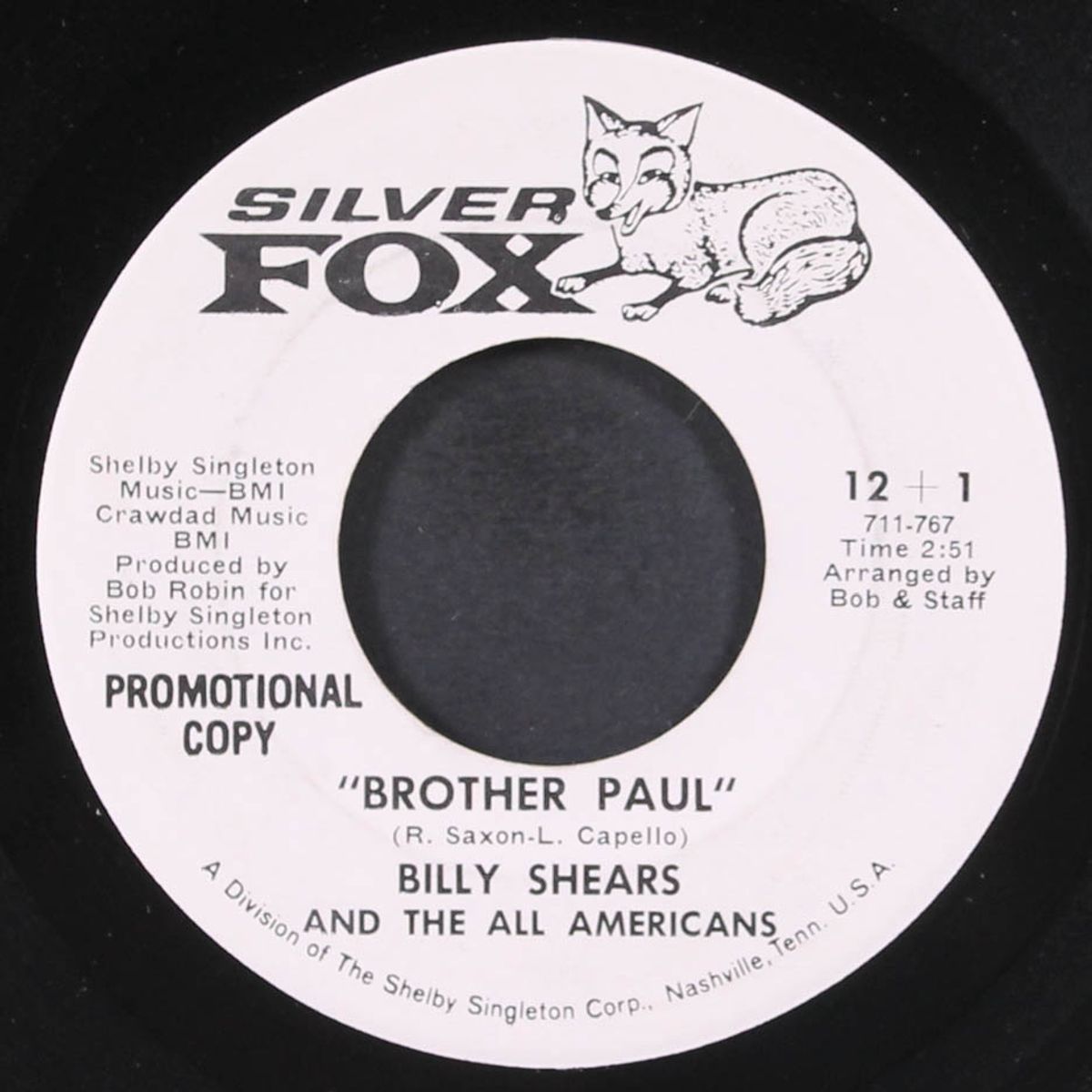 brother paul by BILLY SHEARS