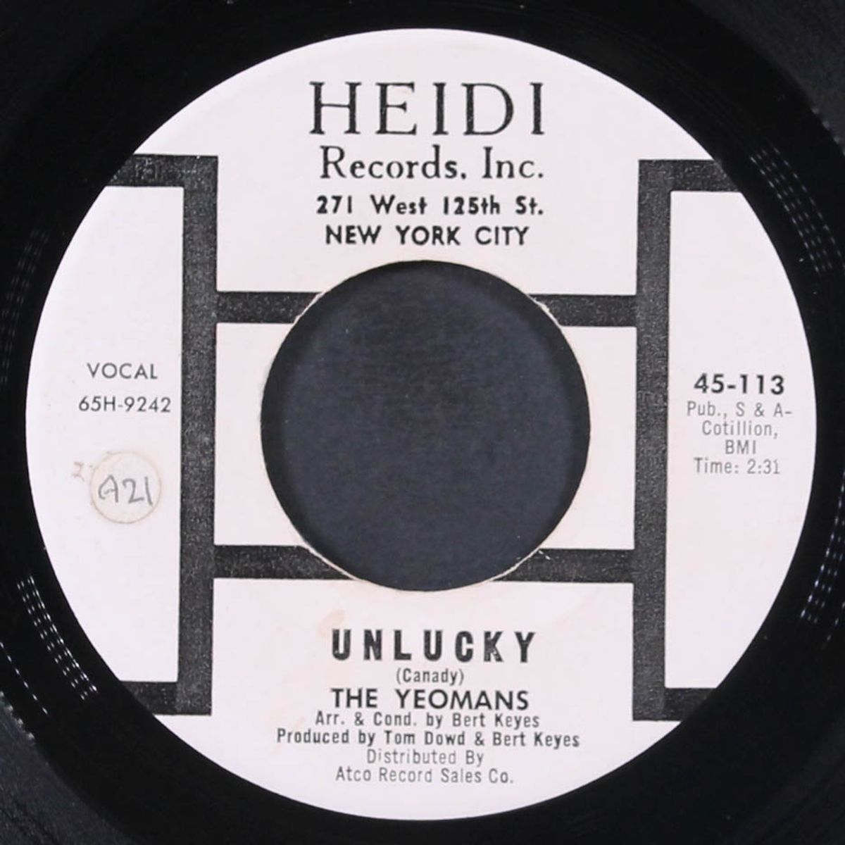i'm the guy / unlucky by YEOMANS