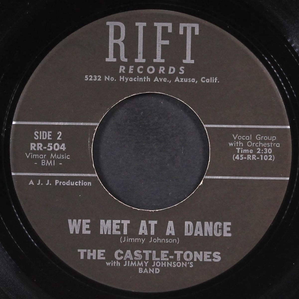 we met at a dance / at the hotdog stand by CASTLE-TONES
