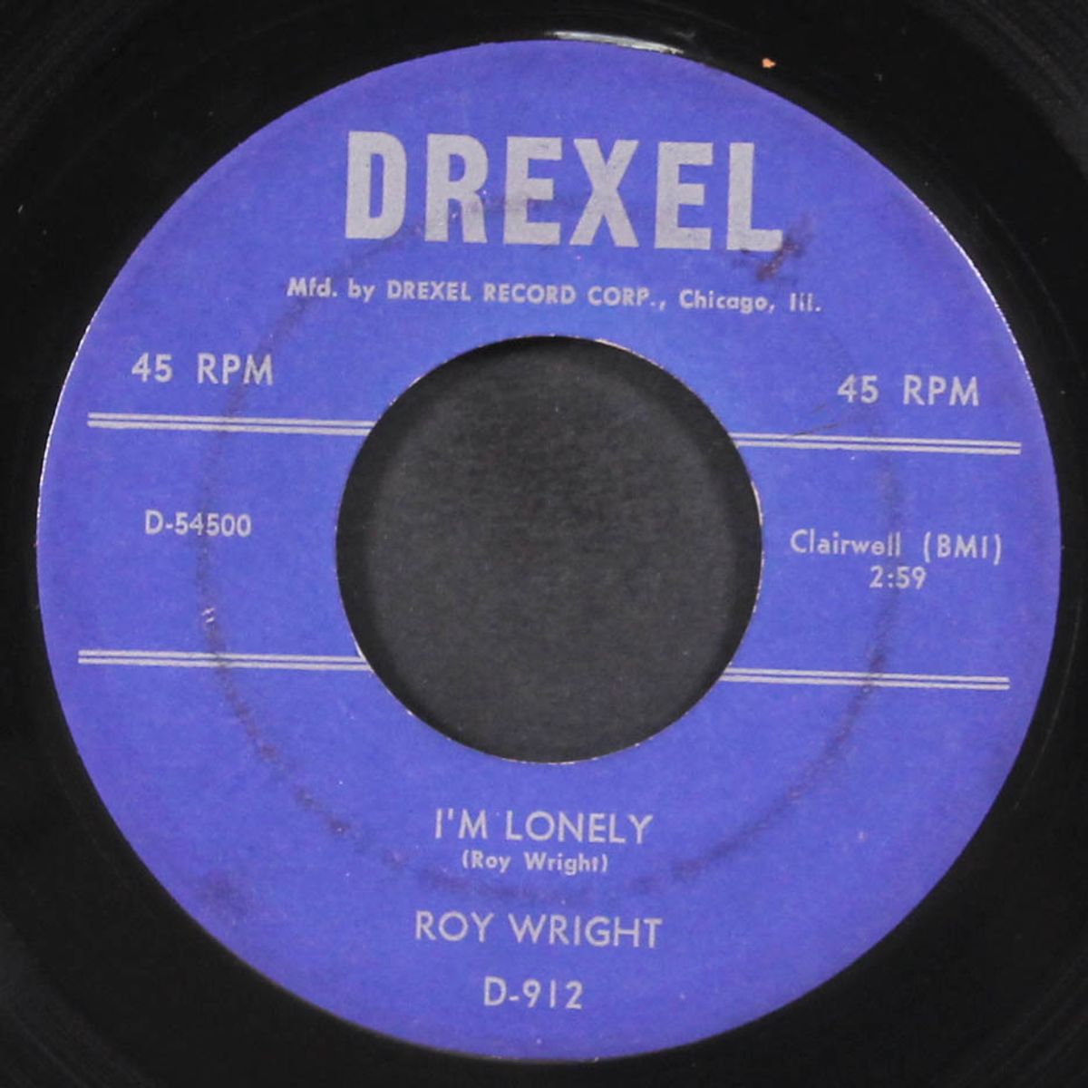 no haps / i'm lonely by ROY WRIGHT