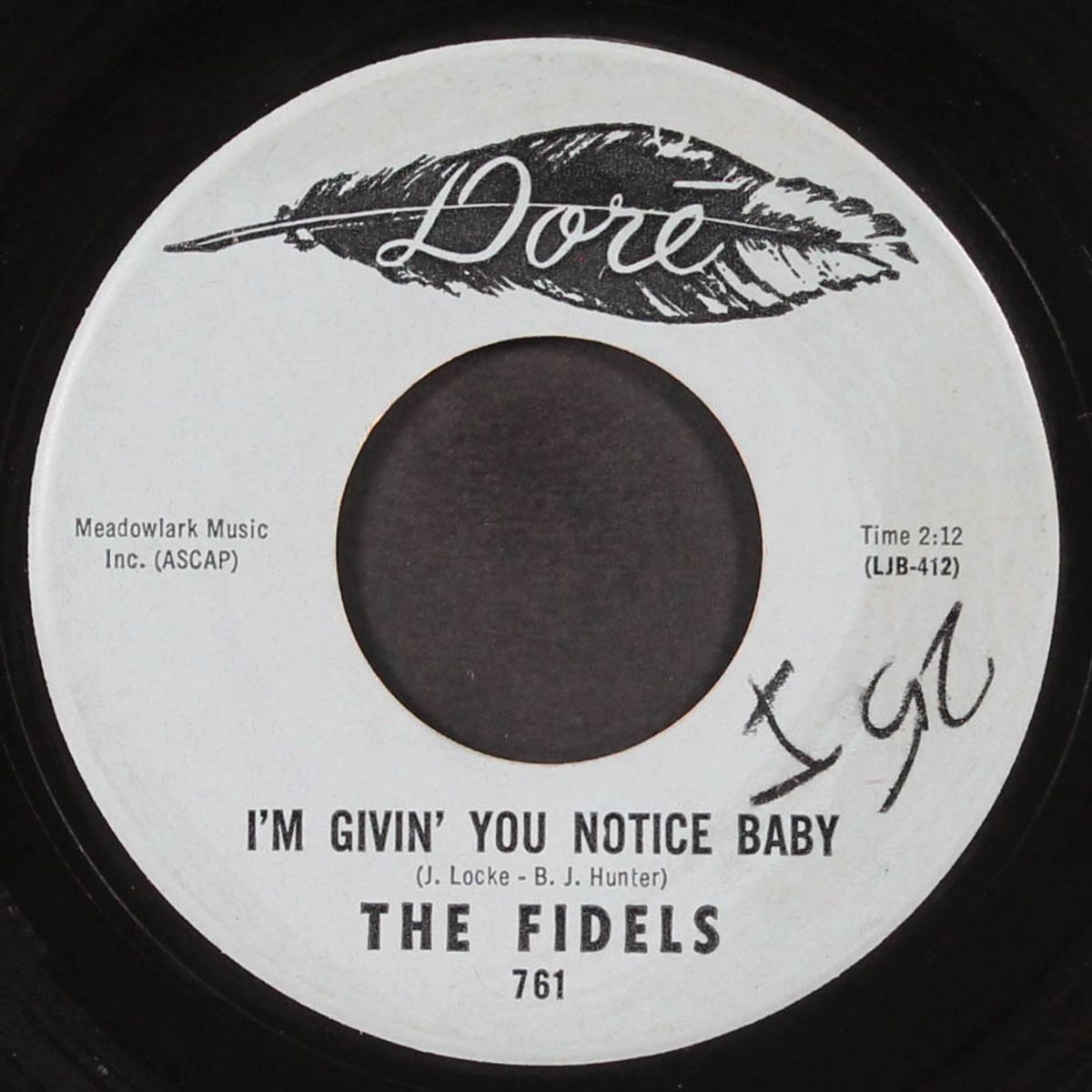 i'm givin' you notice baby / take away this lonliness by FIDELS