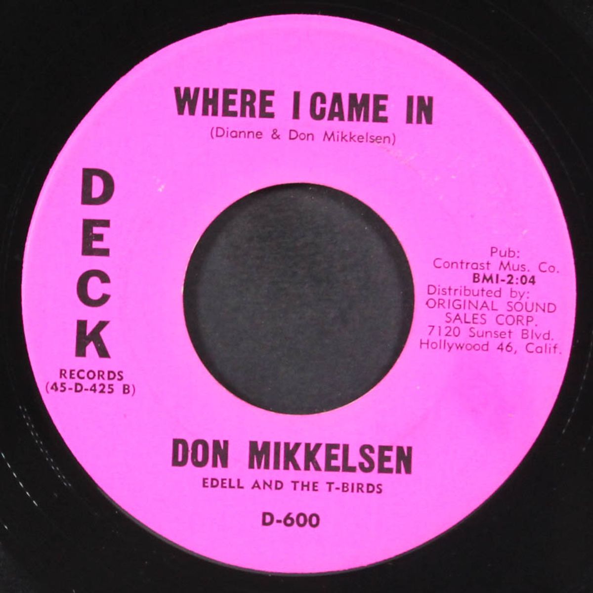 chapel of love / where i came in by DON MIKKELSEN