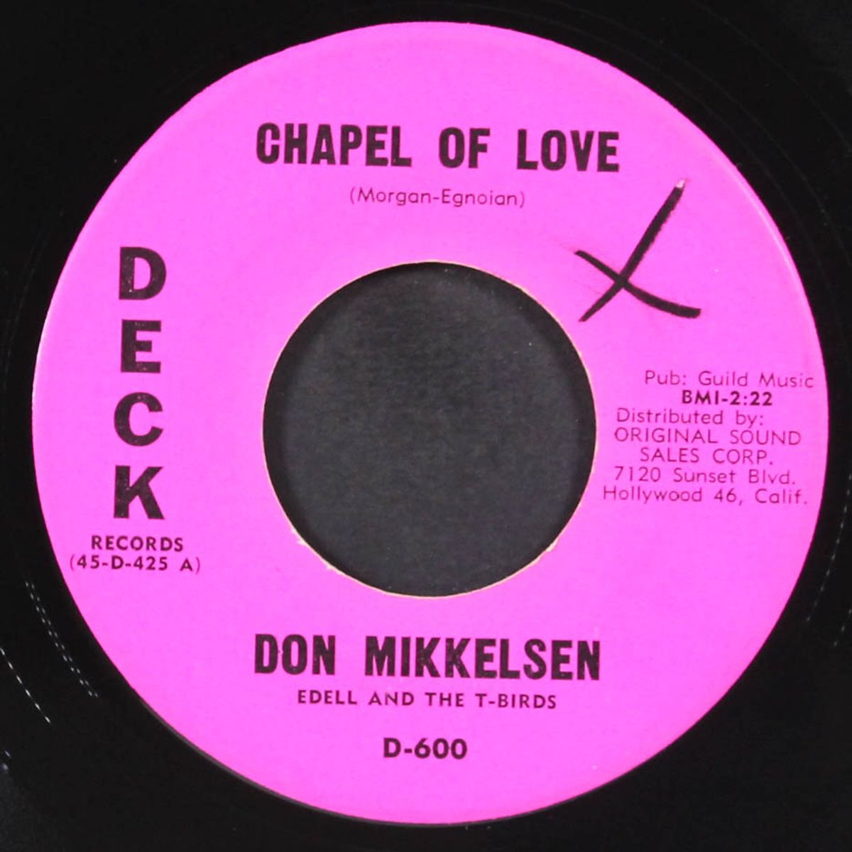 chapel of love / where i came in by DON MIKKELSEN