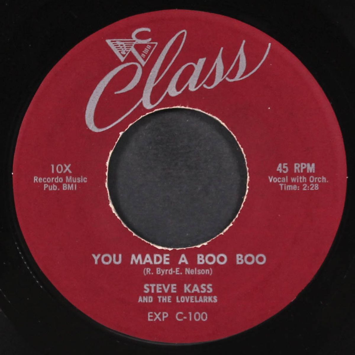 darling, my love / you made a boo boo by STEVE KASS & LOVELARKS