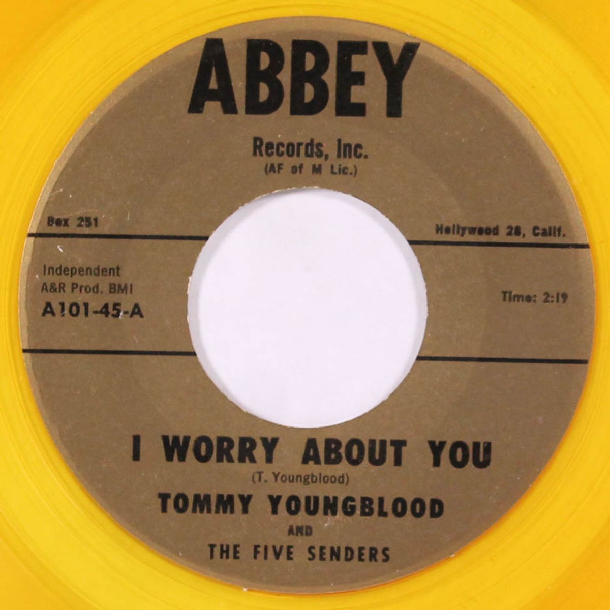 evil eye / i worry about you by TOMMY YOUNGBLOOD