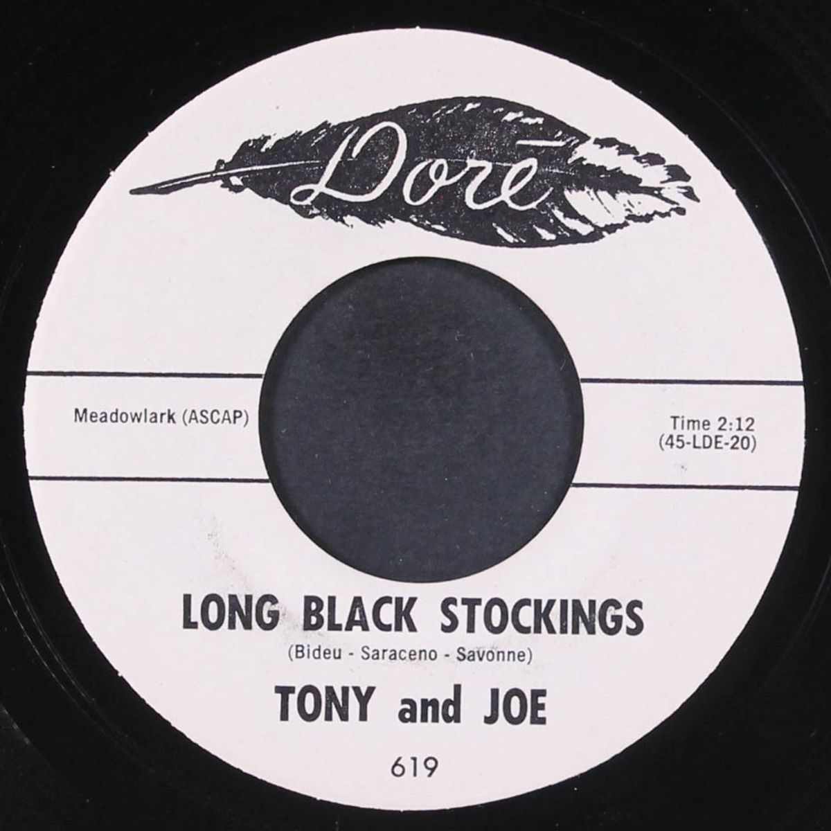 the freeze / long black stockings by TONY & JOE