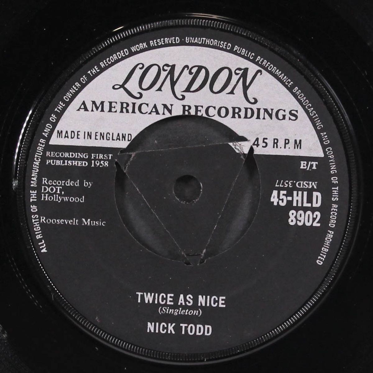 tiger / twice as nice by NICK TODD