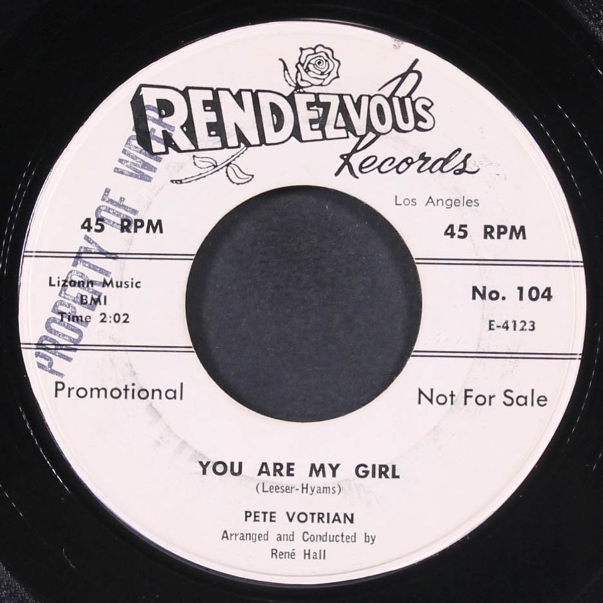 you are my girl / we have it made by PETE VOTRIAN