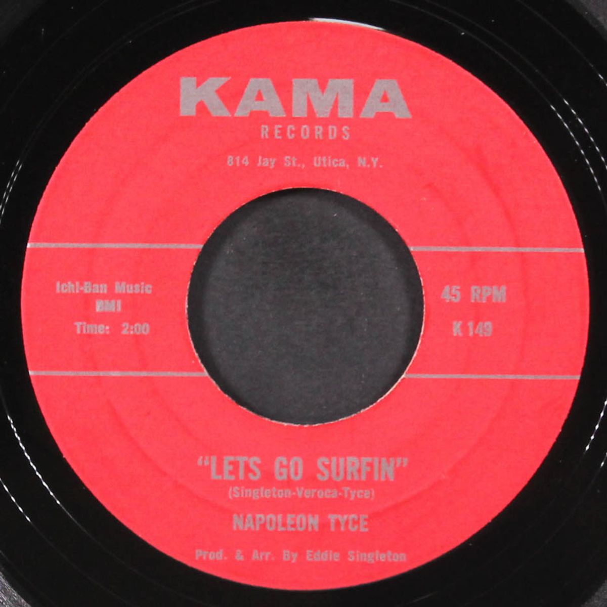 sandra / let's go surfin by NAPOLEON TYCE