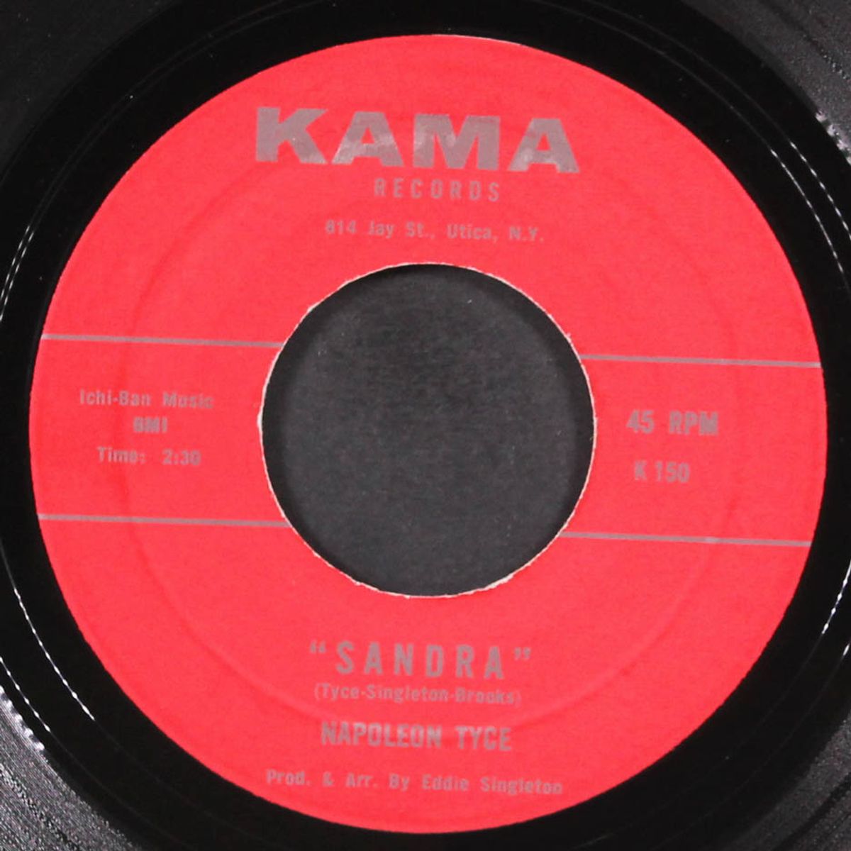 sandra / let's go surfin by NAPOLEON TYCE