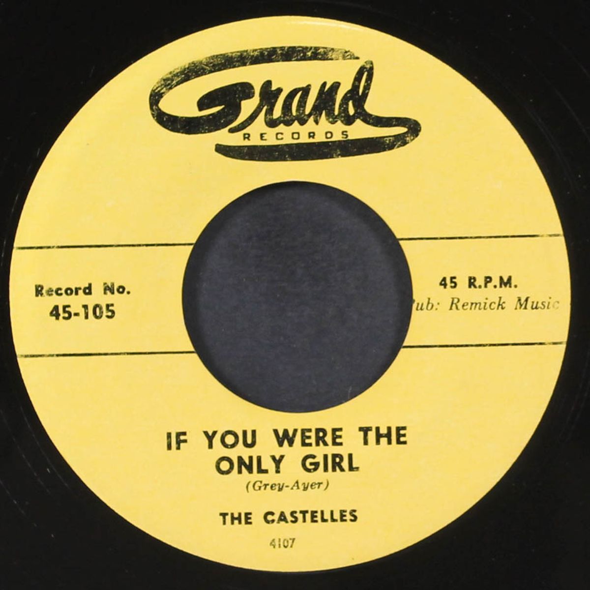 do you remember? / if you were the only girl by CASTELLES