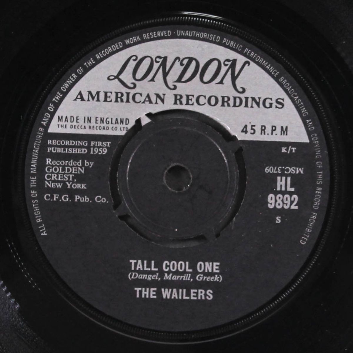 tall cool one / road-runner by WAILERS