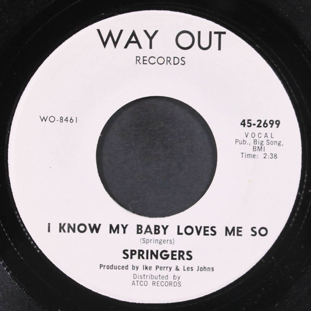 i know why / i know my baby loves me by SPRINGERS