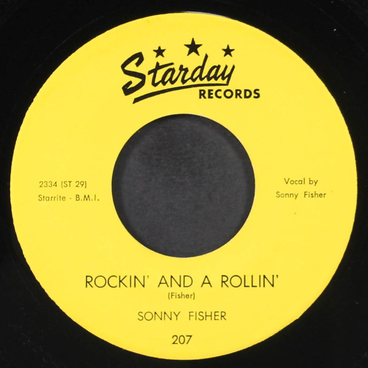 rockin' and a rollin' / i can't lose by SONNY FISHER
