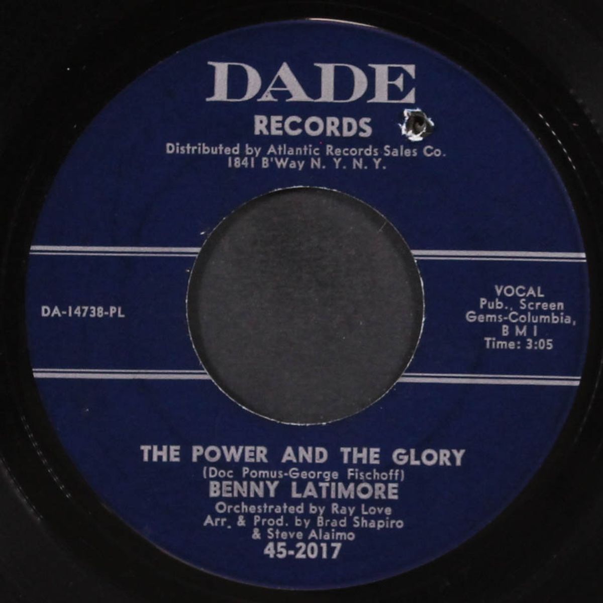 love don't love me / the power and the glory by BENNY LATIMORE
