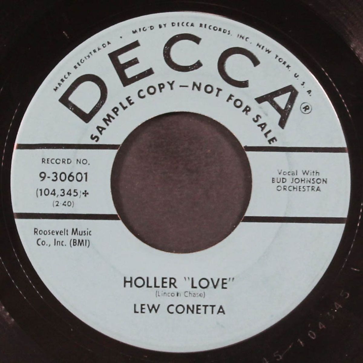 that sure would be crazy by LEW CONETTA