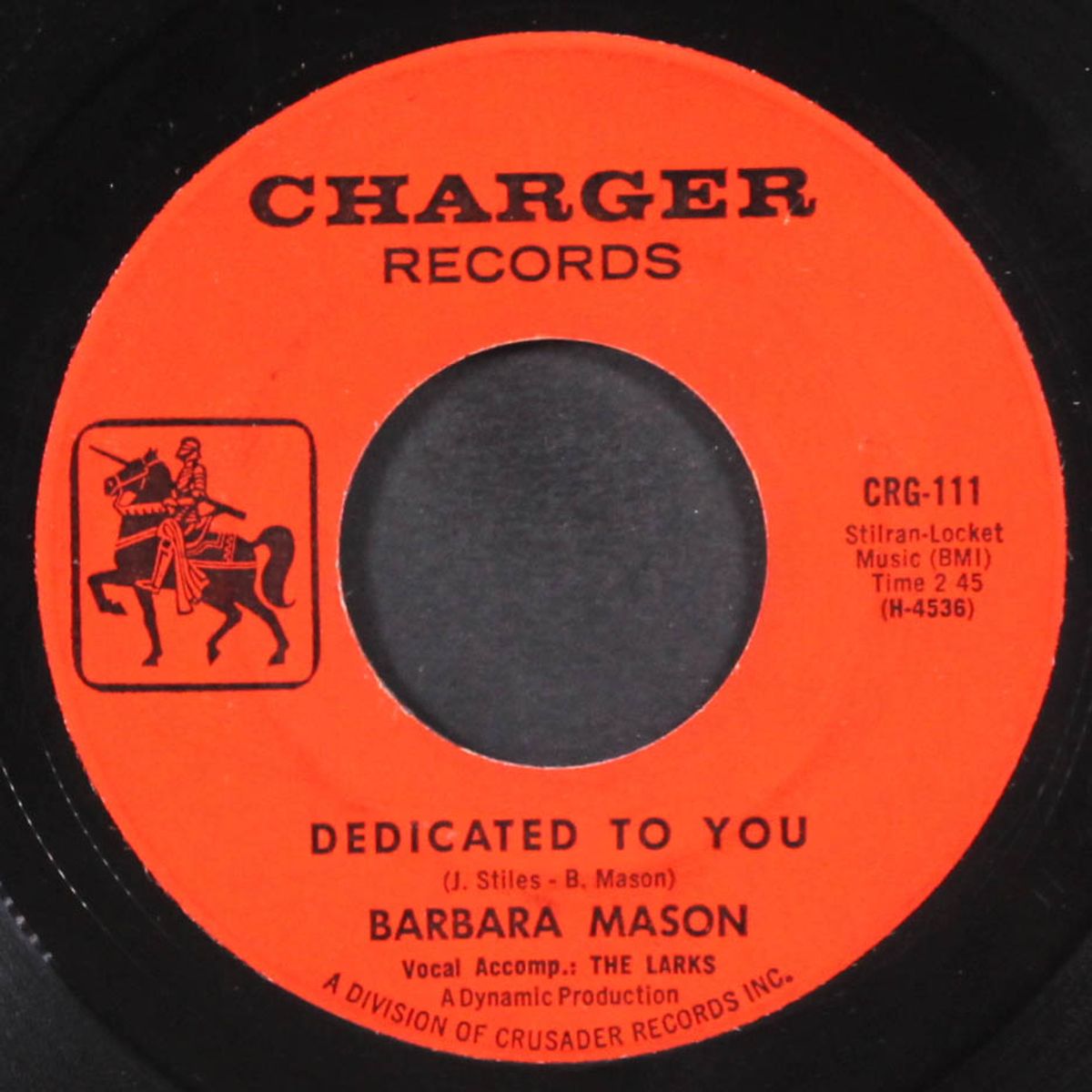trouble child / dedicated to you by BARBARA MASON & LARKS