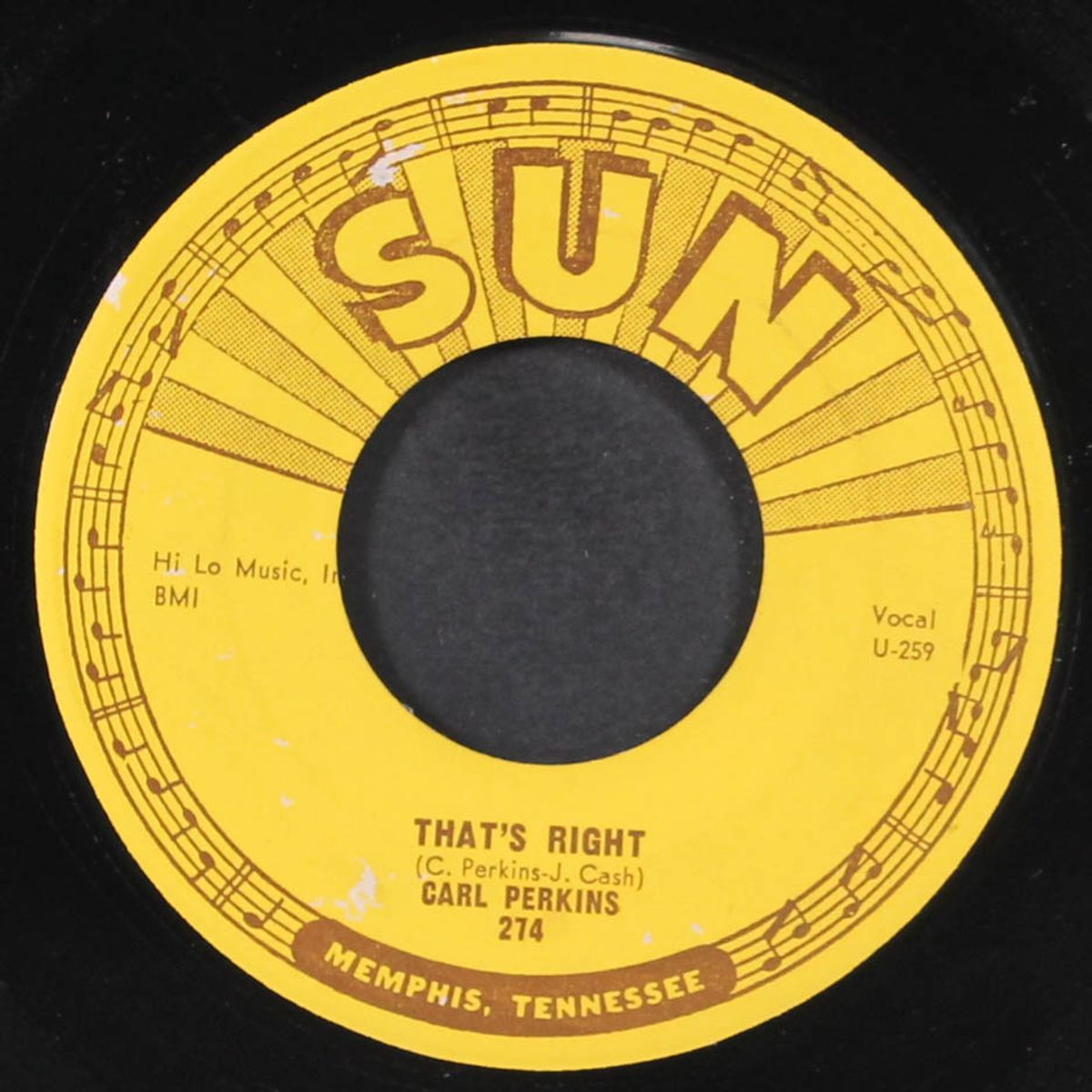 that's right / forever yours by CARL PERKINS