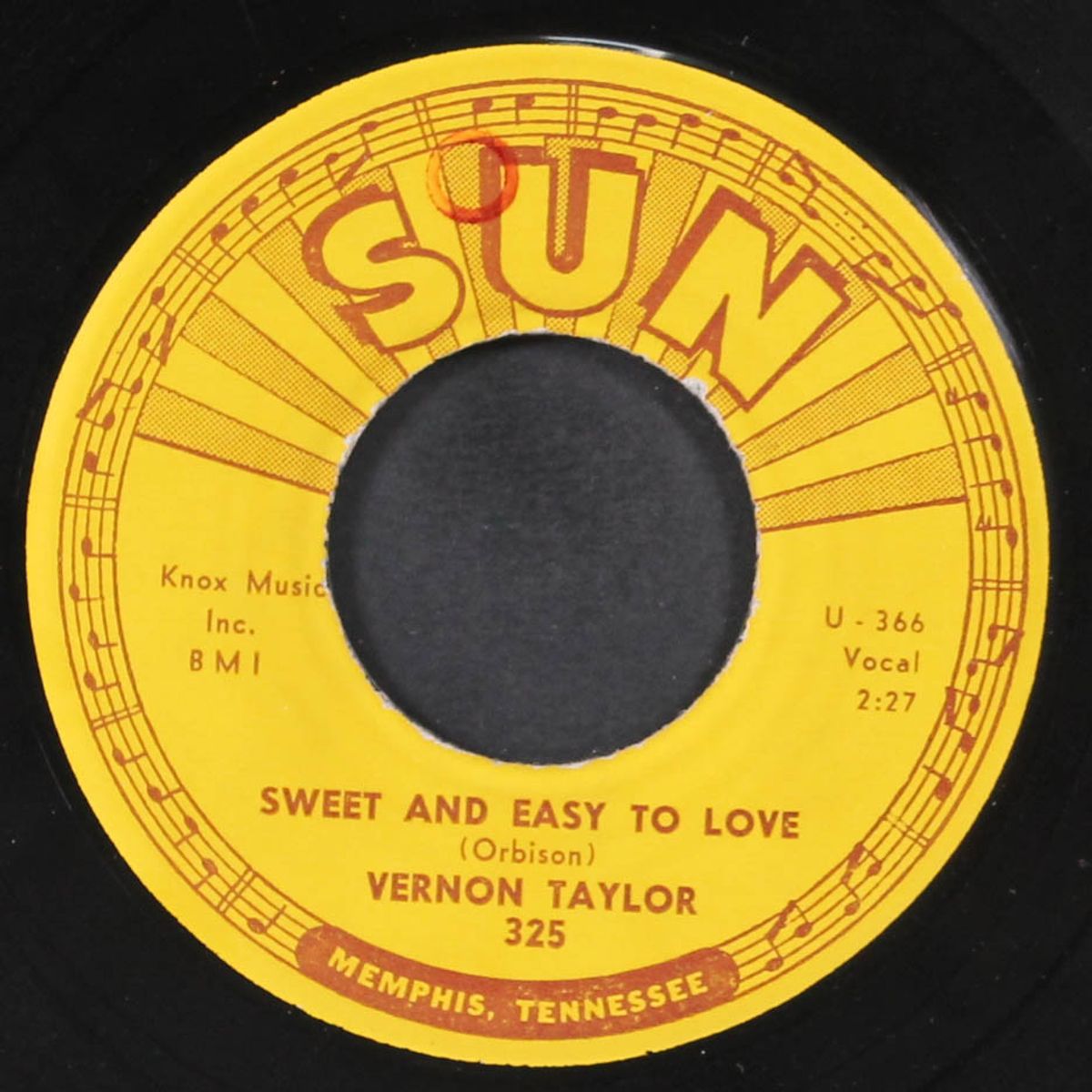 sweet and easy to love / mystery train by VERNON TAYLOR