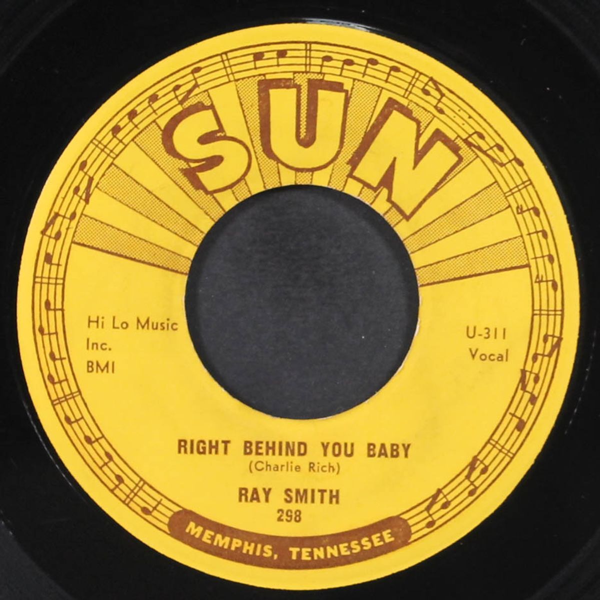 right behind you baby / so young by RAY SMITH