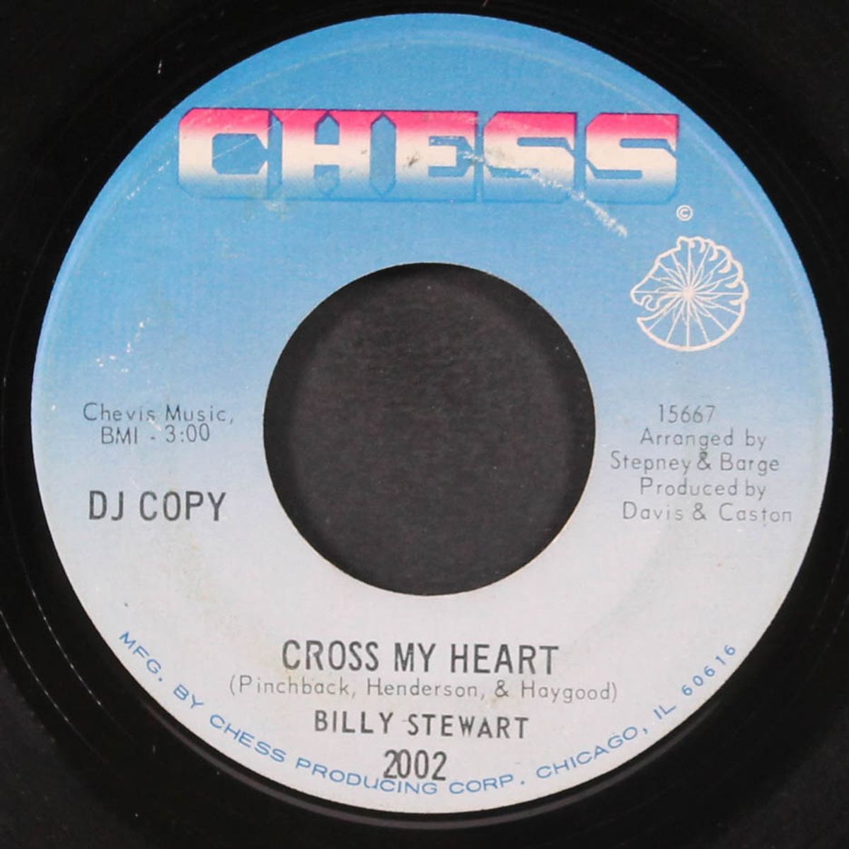 cross my heart / same by BILLY STEWART
