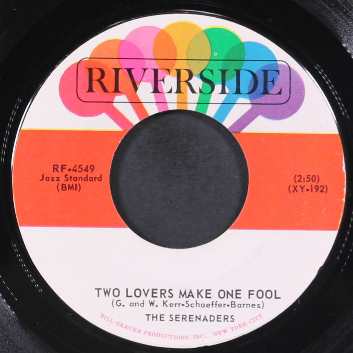 adios, my love / two lovers make one fool by SERENADERS