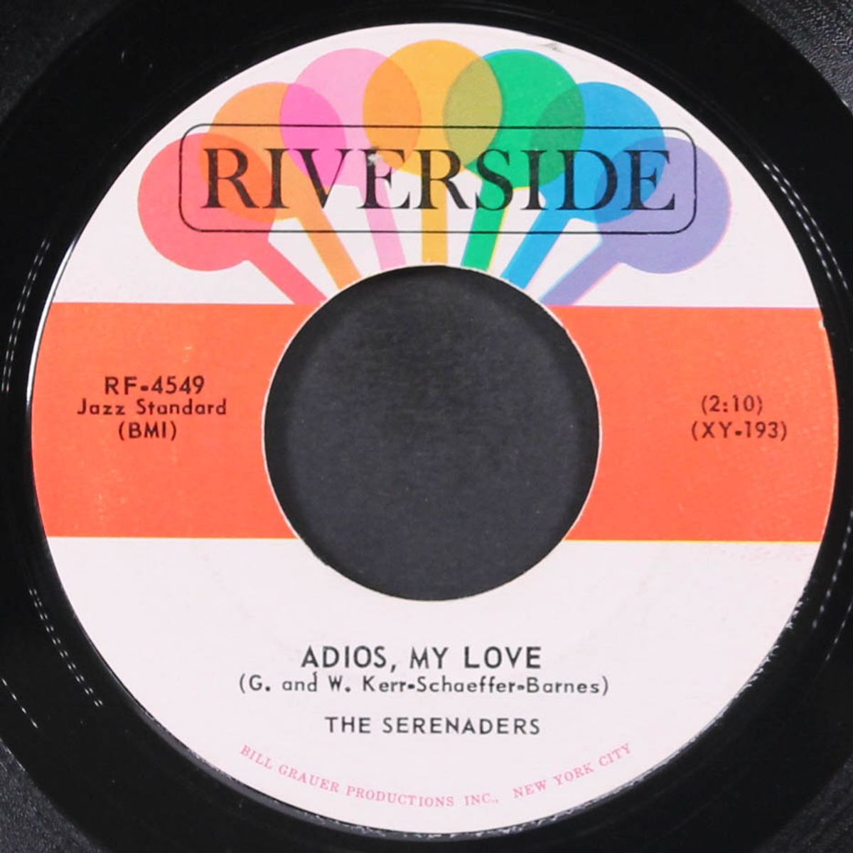adios, my love / two lovers make one fool by SERENADERS