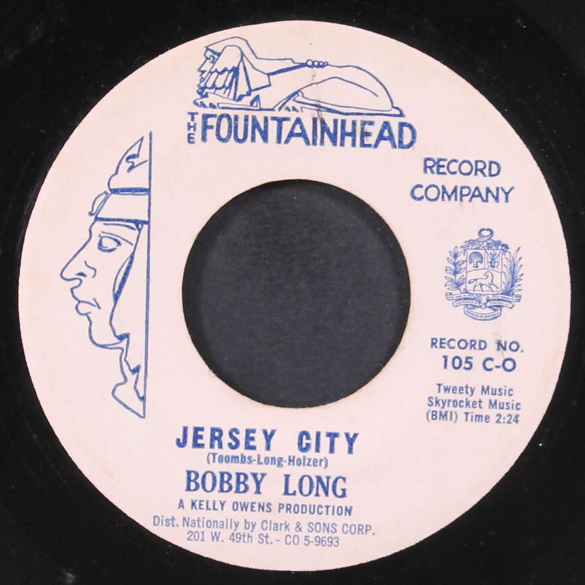 jersey city / i need you by BOBBY LONG