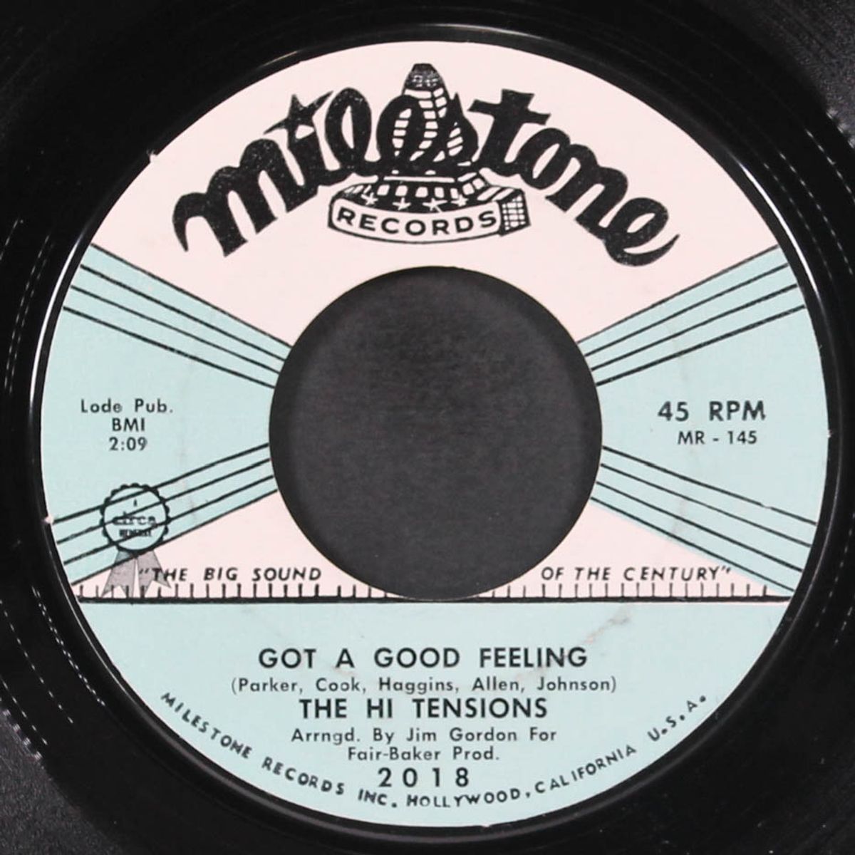 ebbing of the tide / got a good feeling by HI-TENSIONS