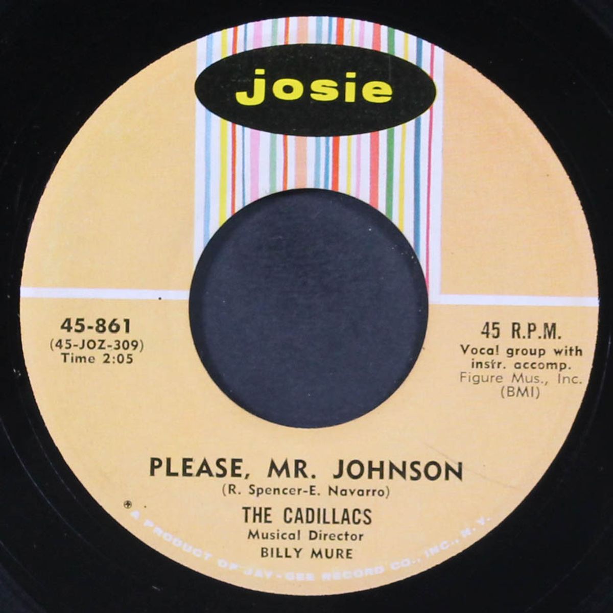 cool it fool / please, mr. johnson by CADILLACS