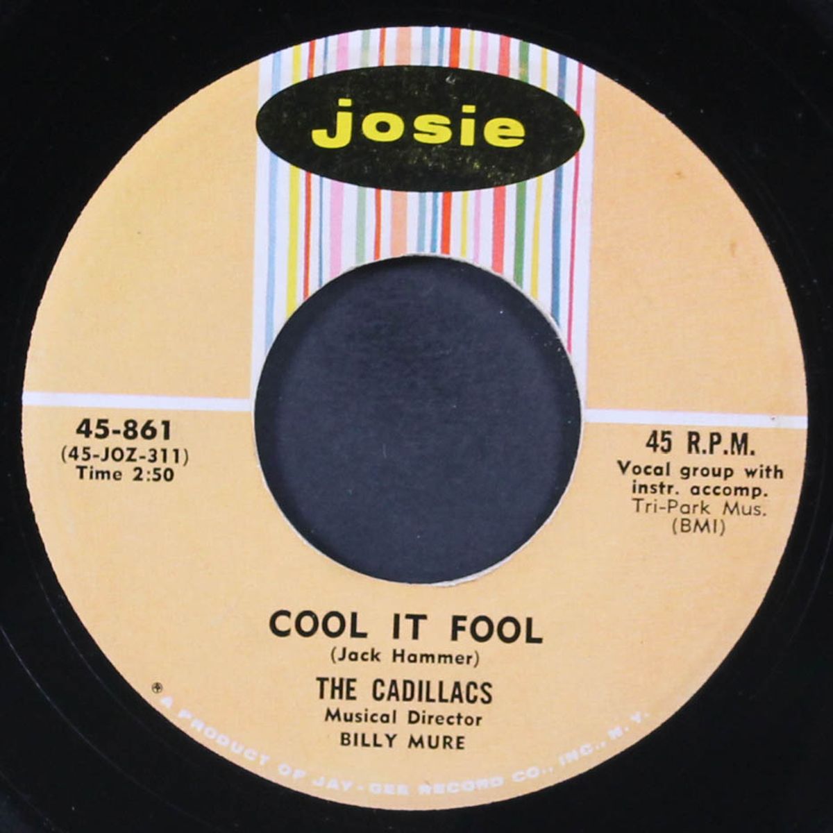 cool it fool / please, mr. johnson by CADILLACS