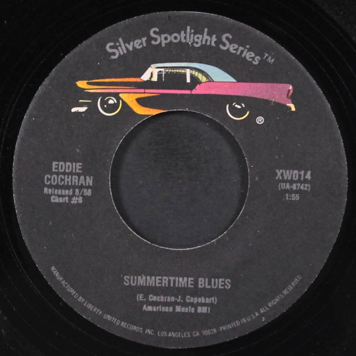 summertime blues / cut across shorty by EDDIE COCHRAN