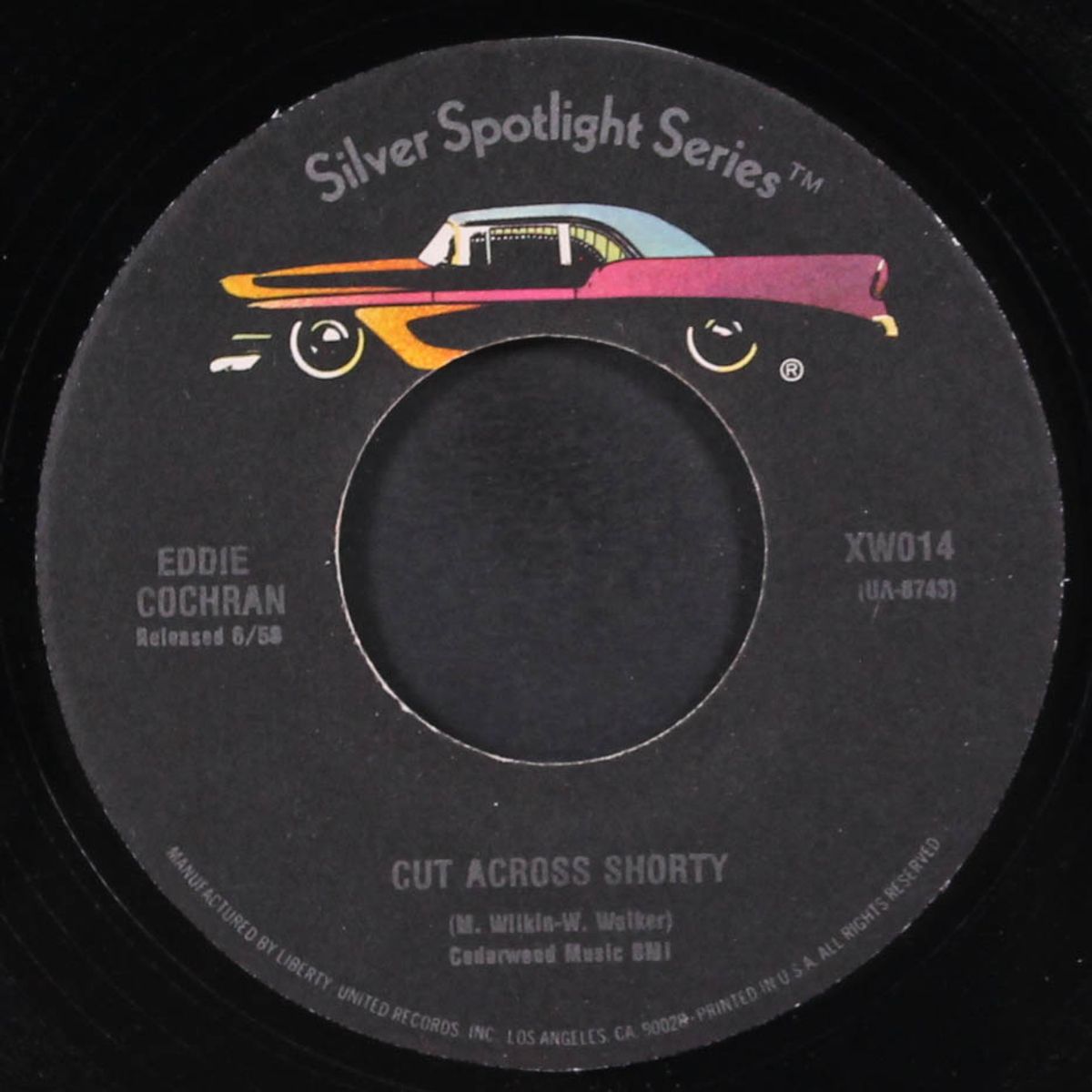 summertime blues / cut across shorty by EDDIE COCHRAN