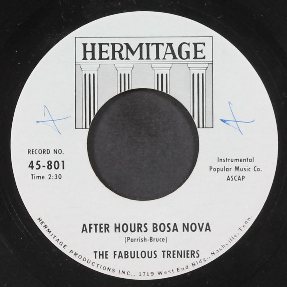 after hours bosa nova / lover come back to me by FABULOUS TRENIERS
