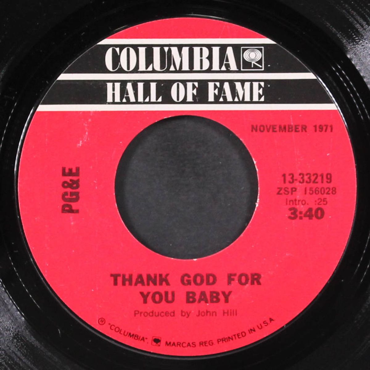 are you ready ? / thank god for you baby by PACIFIC GAS & ELECTRIC