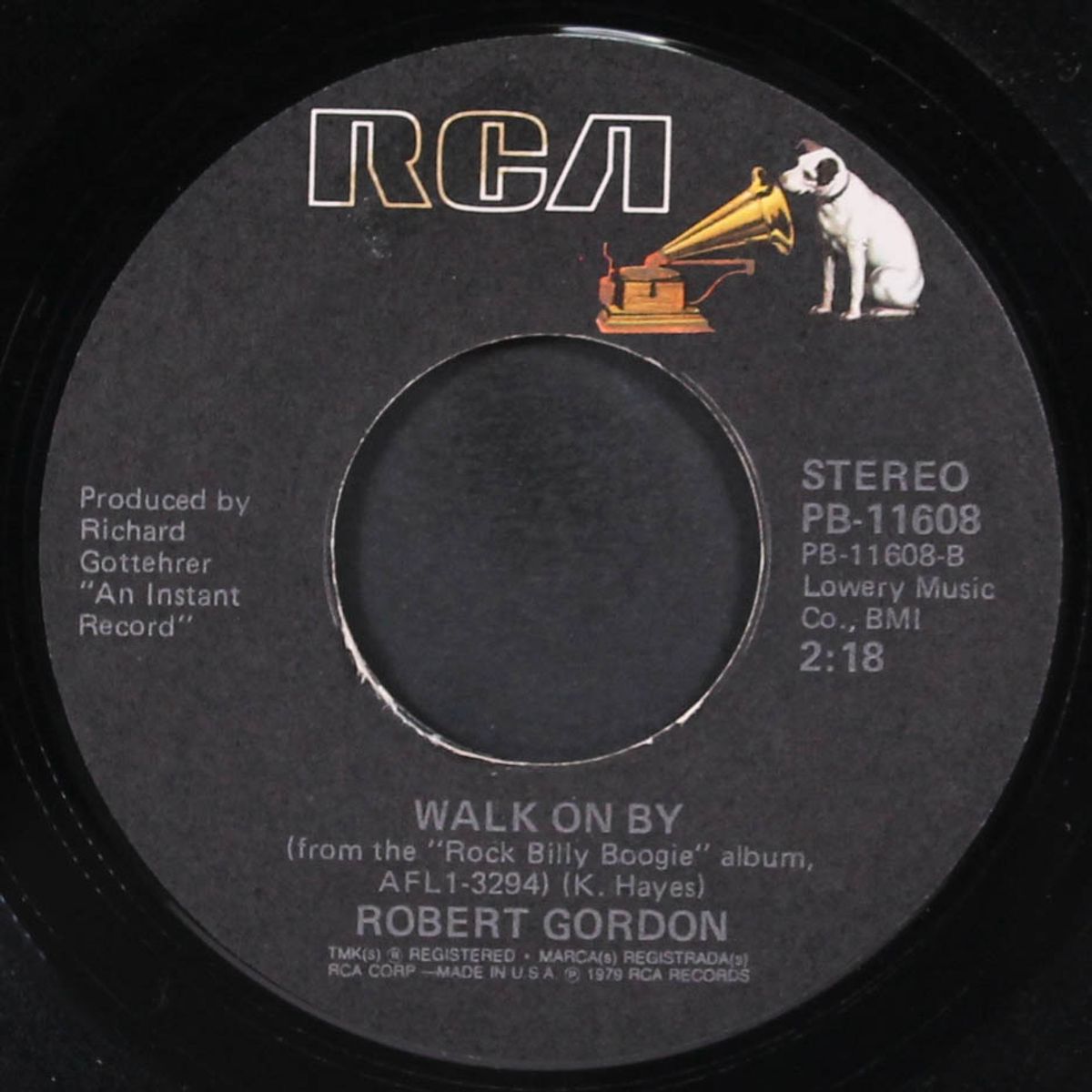 black slacks / walk on by by ROBERT GORDON