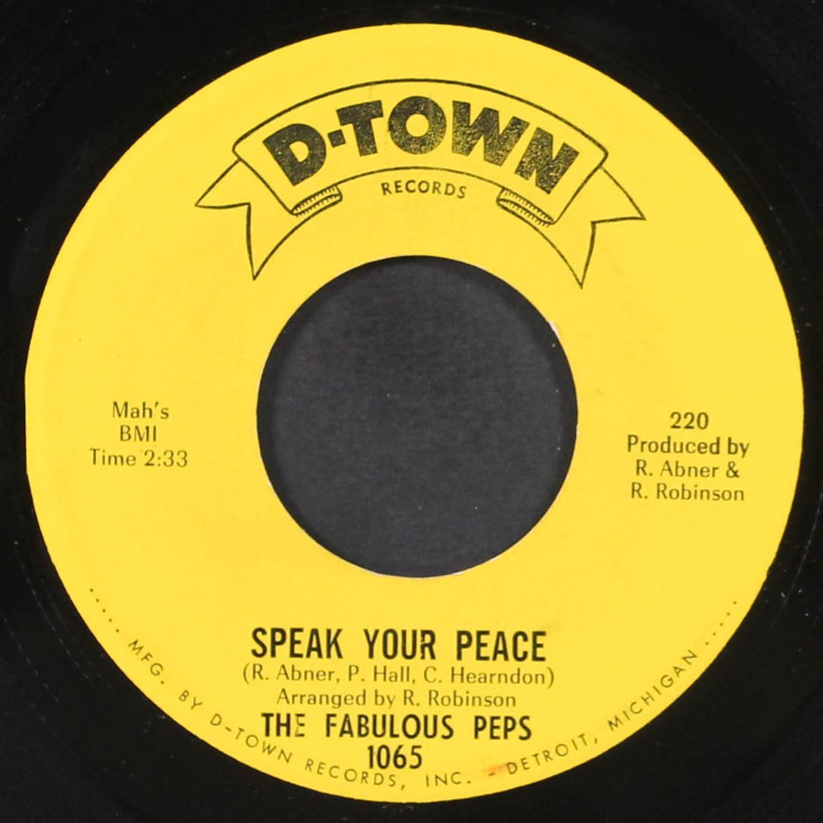 my love looks good on you / speak your peace by FABULOUS PEPS