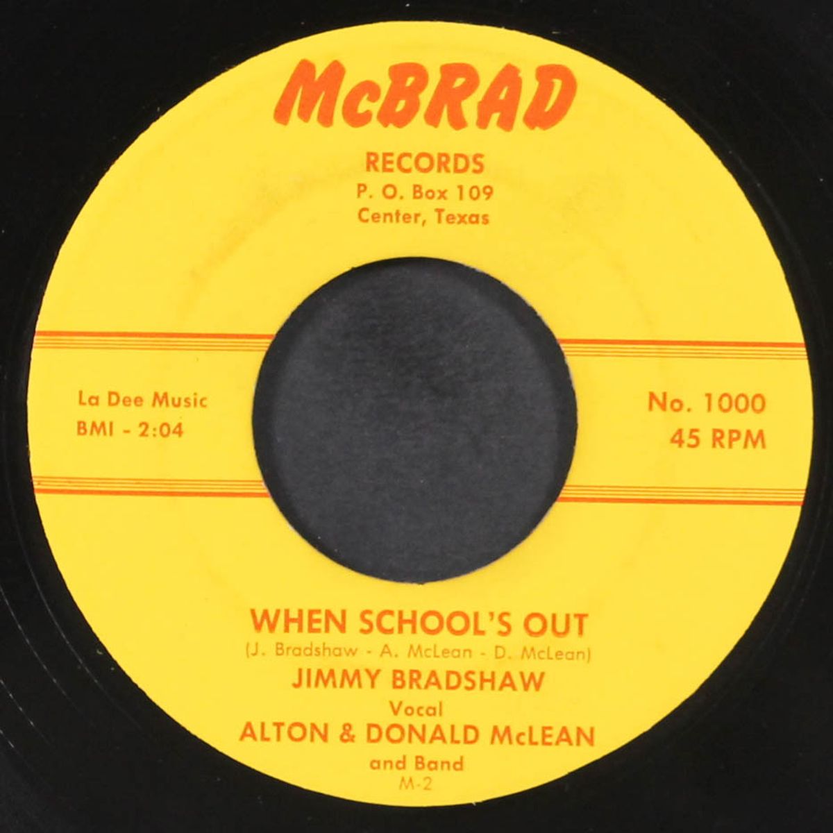 i've got girls / when school's out by JIMMY BRADSHAW