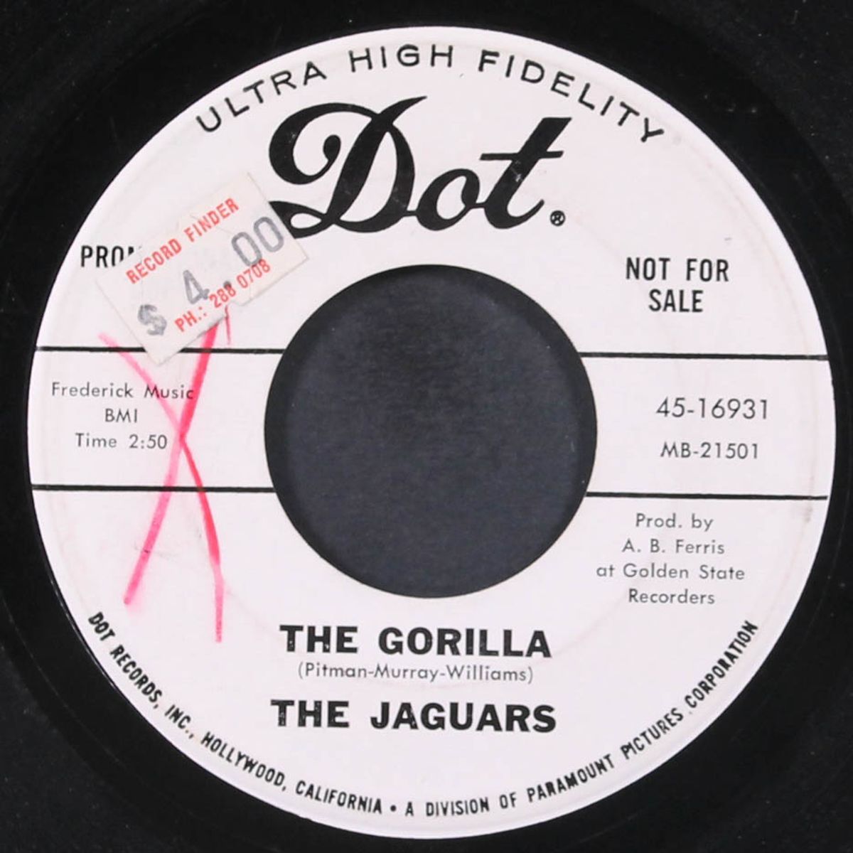 the gorilla / you'll turn away by JAGUARS