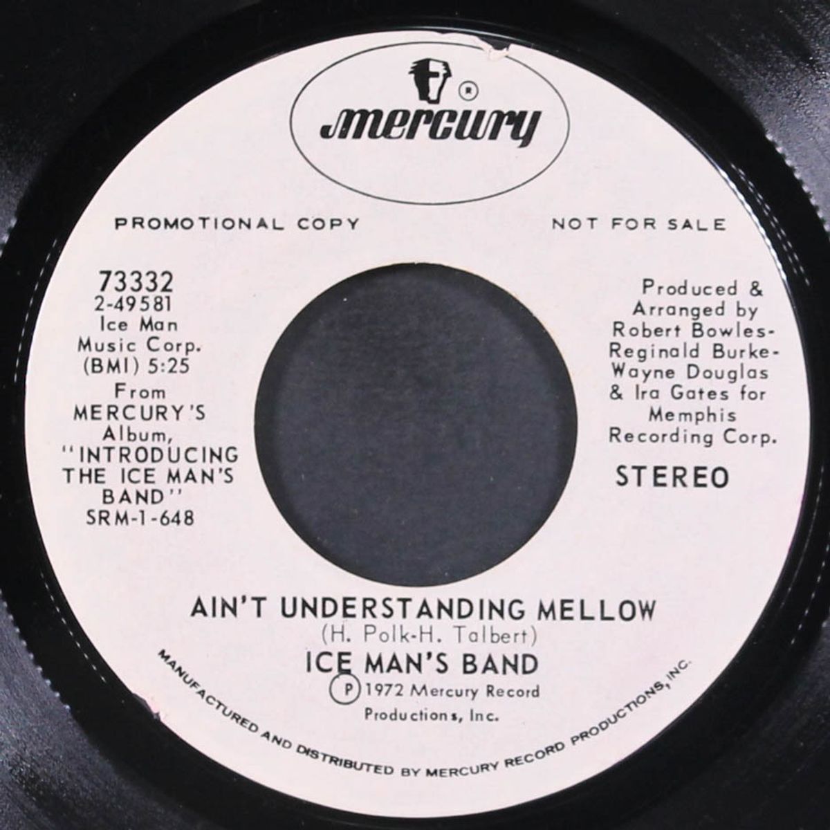 only the strong survive / ain't understanding mellow by ICE MAN'S BAND