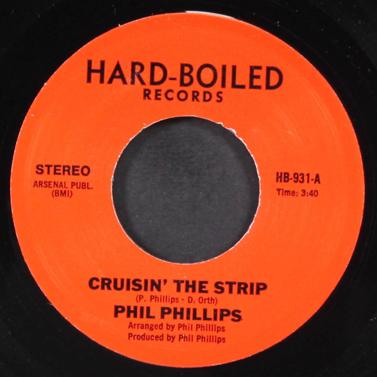 cruisin' the strip / hard-boiled by PHIL PHILLIPS